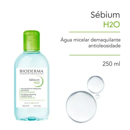 Alternative view of Água Micelar Antioleosidade Bioderma Sébium H2O 250ml