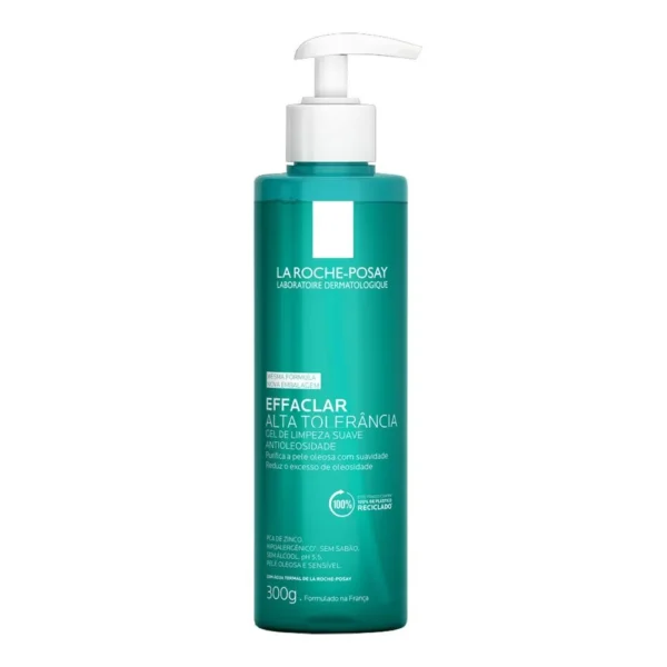 Gel de Limpeza Facial La Roche-Posay Effaclar Alta Tolerância 300g