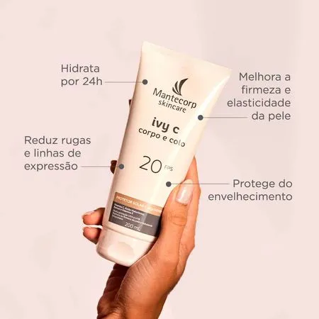 Alternative view of Creme corporal Ivy C Corpo e Colo Mantecorp 200ml