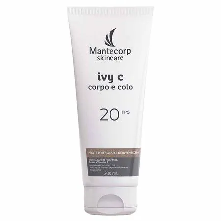 Creme corporal Ivy C Corpo e Colo Mantecorp 200ml