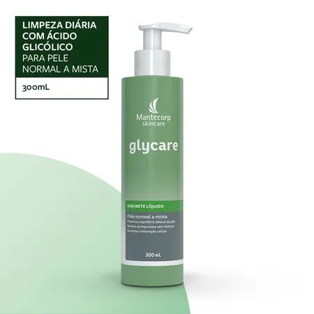 Alternative view of Sabonete Líquido Facial Glycare Mantecorp 300ml