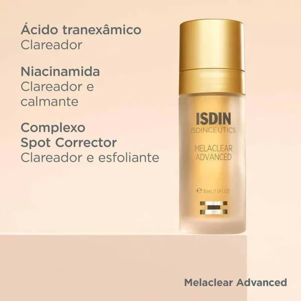 Alternative view of Sérum Facial Clareador ISDIN Melaclear Advanced 30ml