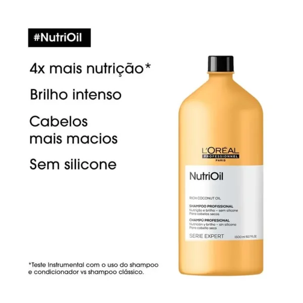 Alternative view of Shampoo NutriOil L’Oréal Professionnel 1,5L