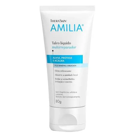 Alternative view of Talco Líquido Amilia TheraSkin 80g