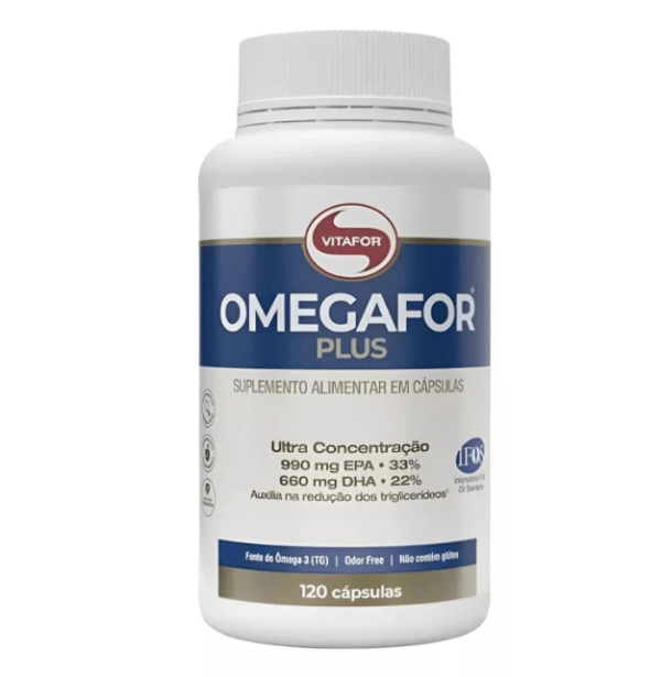 Omegafor Plus Ômega 3 Vitafor 120 Cápsulas