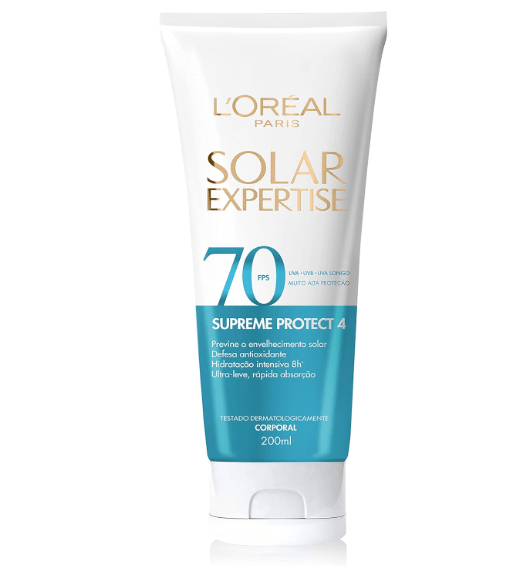 Protetor Solar Corporal L’Oréal Paris Solar Expertise Supreme Protect 4 FPS70 200ml